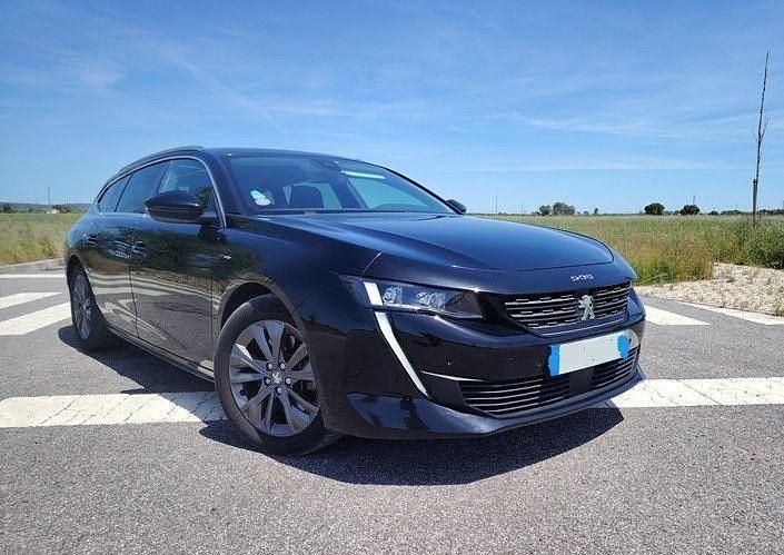 Usado Peugeot 508 SW 225 HP (165 kW) 2020 Preto Carrinha