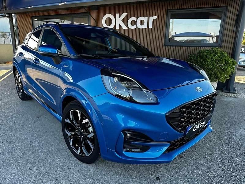 Azul Usado 2022 Ford Puma Gen-E ST-Line X SUV | € 18.900 (Preço justo) - Imagem 1/4