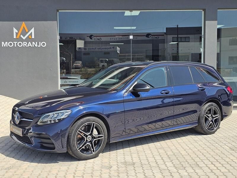 Azul Usado 2021 Mercedes C300 AMG line Carrinha | € 34.500 (Preço justo) - Imagem 1/4