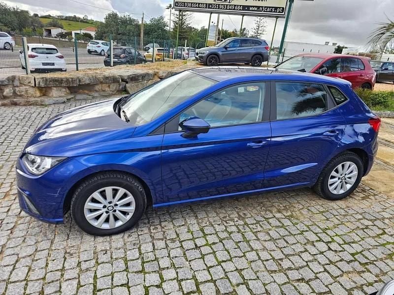 Usado Seat Ibiza 115 HP (84 kW) 2021 Azul Citadino