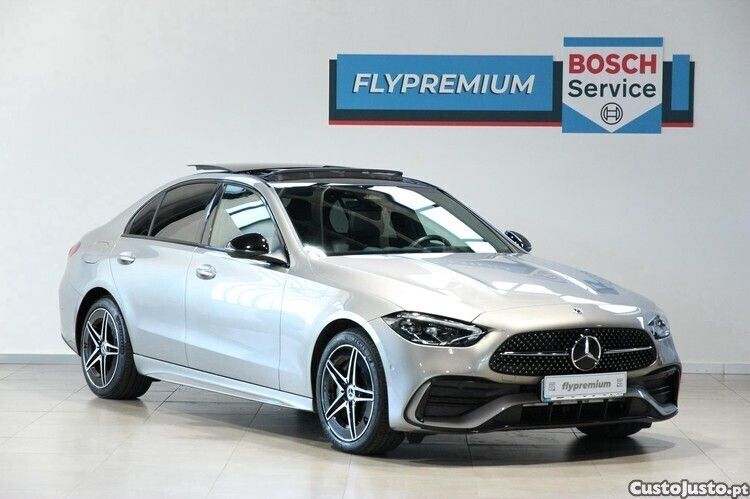 Cinza Usado 2024 Mercedes C300e AMG line Sedan | € 58.490 (Preço elevado) - Imagem 1/1