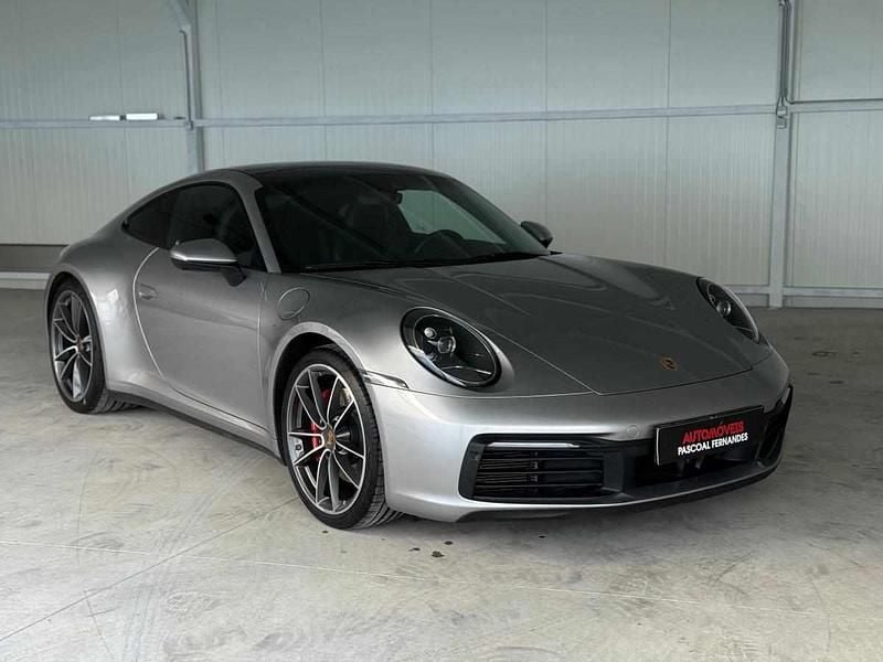 Cinzento Usado 2019 Porsche 911 Carrera S | € 129.990 - Imagem 1/4