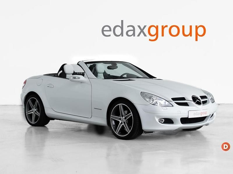 Branco Usado 2005 Mercedes SLK200 Cabrios | € 20.990 - Imagem 1/4