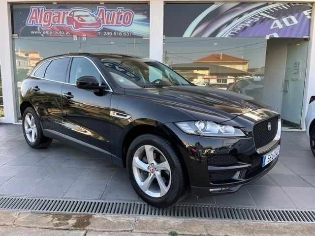 Preto Usado 2018 Jaguar F-Pace Prestige SUV | € 42.399 - Imagem 1/4