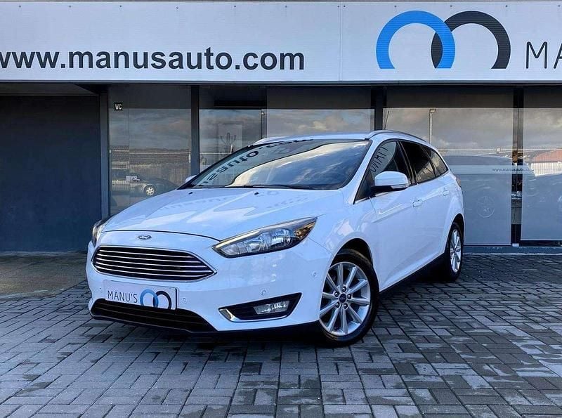 Usado Ford Focus Titanium 120 HP (88 kW) 2018 Branco Carrinha
