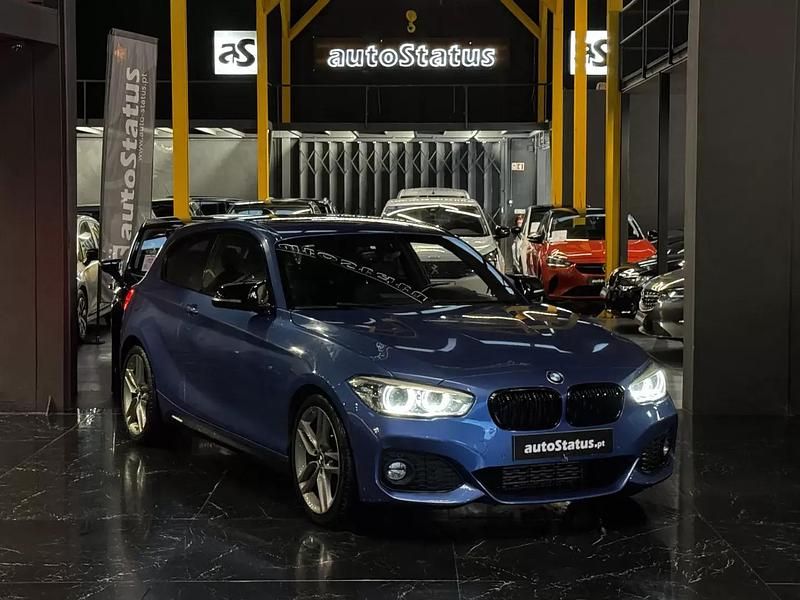 Azul Usado 2015 BMW 118 Citadino | € 17.990 (Preço justo) - Imagem 1/4