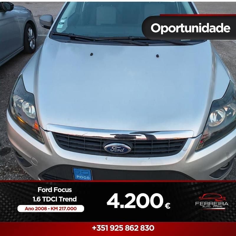 Cinzento Usado 2008 Ford Focus Citadino | € 4.200 (Bom preço) - Imagem 1/4