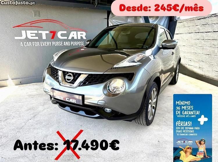Cinza Usado 2017 Nissan Juke Tekna SUV | € 15.990 (Preço elevado) - Imagem 1/1