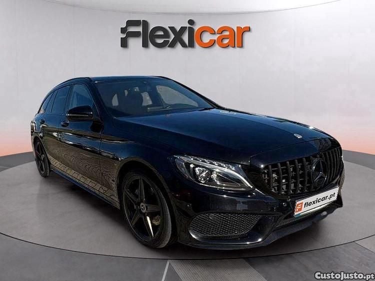 Preto Usado 2017 Mercedes C180 AMG line Carrinha | € 25.490 (Preço elevado) - Imagem 1/1
