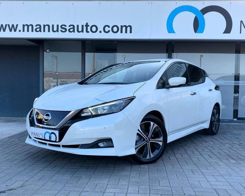 Branco Usado 2020 Nissan Leaf N-Connecta Citadino | € 15.990 (Preço justo) - Imagem 1/4