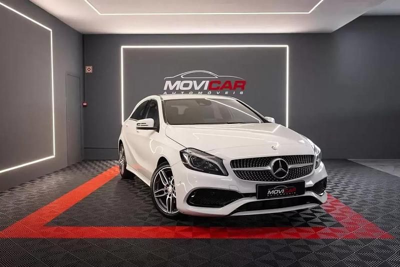Branco Usado 2016 Mercedes A200 AMG line | € 22.750 (Preço elevado) - Imagem 1/4