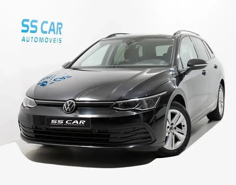 Preto Usado 2021 VW Golf VIII Carrinha | € 18.490 (Bom preço) - Imagem 1/4