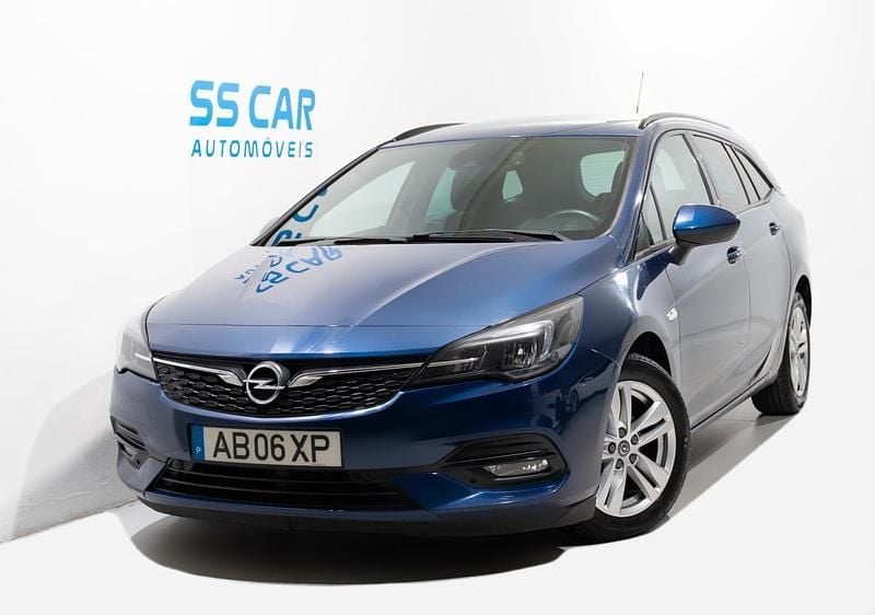 Azul Usado 2020 Opel Astra GS Line Carrinha | € 10.890 (Bom preço) - Imagem 1/4