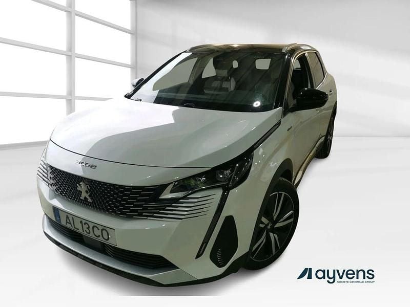 Branco Usado 2021 Peugeot 3008 GT SUV | € 28.800 - Imagem 1/4
