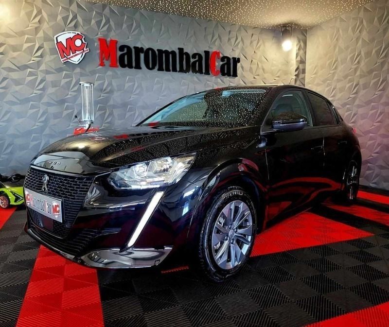 Preto Usado 2022 Peugeot e-208 Allure Citadino | € 28.990 - Imagem 1/4