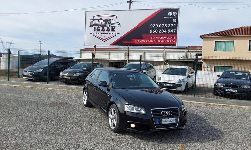 Preto Usado 2010 Audi A3 S-Line Citadino | € 9.900 (Preço justo) - Imagem 1/4