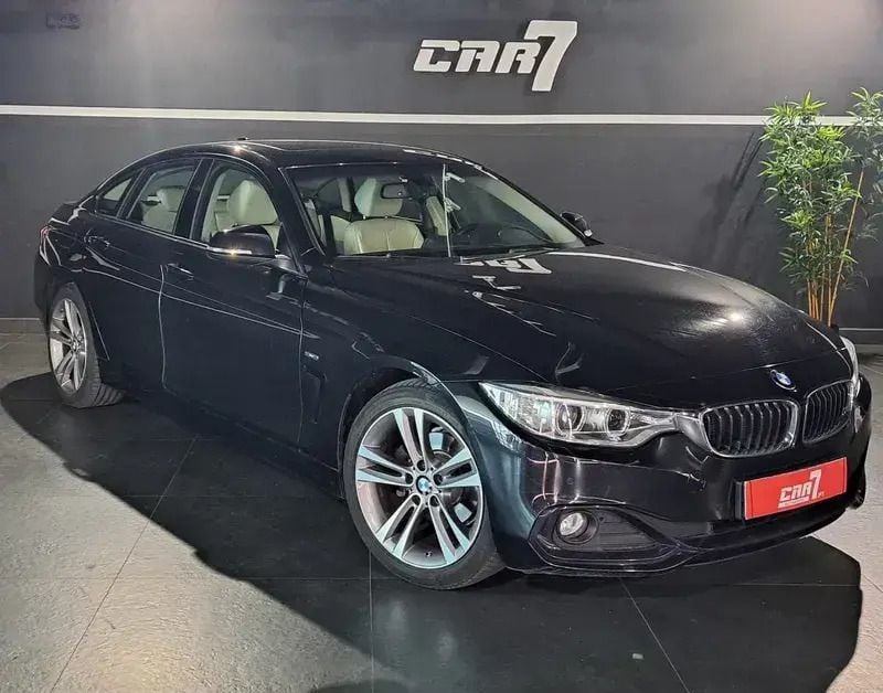 Preto Usado 2015 BMW 418 Gran Coupé Sport Line Coupé | € 21.750 (Preço justo) - Imagem 1/4