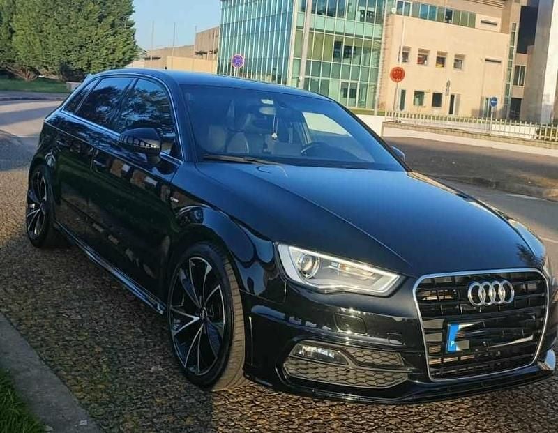 Usado Audi A3 150 HP (110 kW) 2015 Preto Citadino