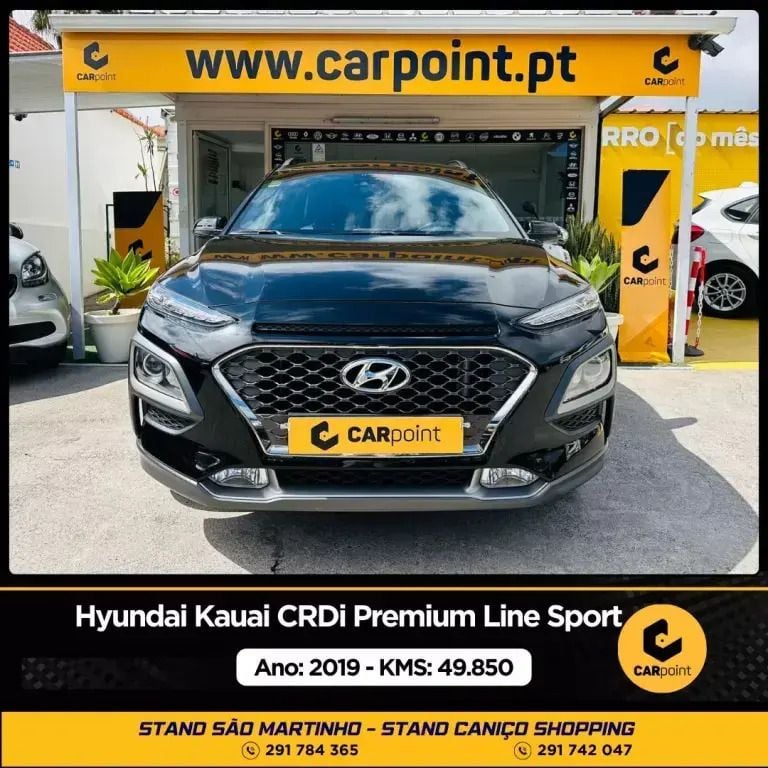 Preto Usado 2019 Hyundai Kauai Premium SUV | € 21.900 (Preço justo) - Imagem 1/4