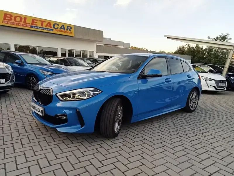 Usado BMW 118 150 HP (110 kW) 2021 Azul Citadino