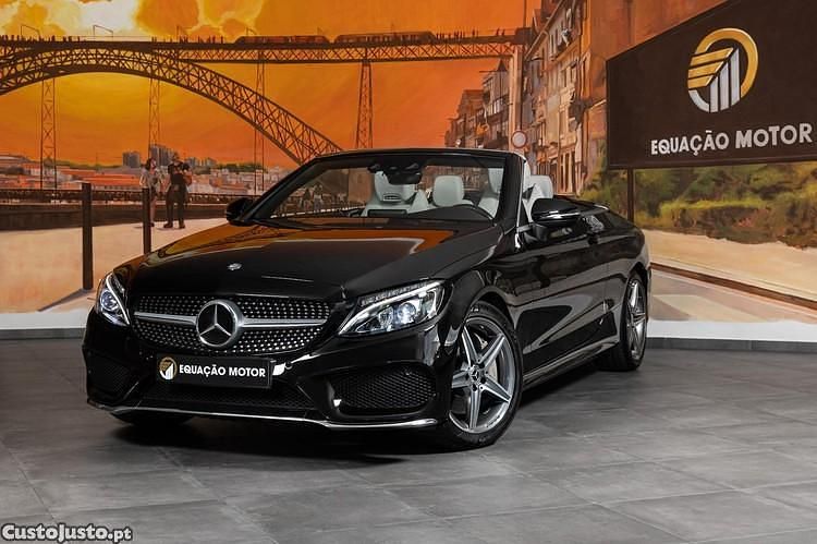 Preto Usado 2017 Mercedes C250 AMG line Coupé | € 35.900 - Imagem 1/1