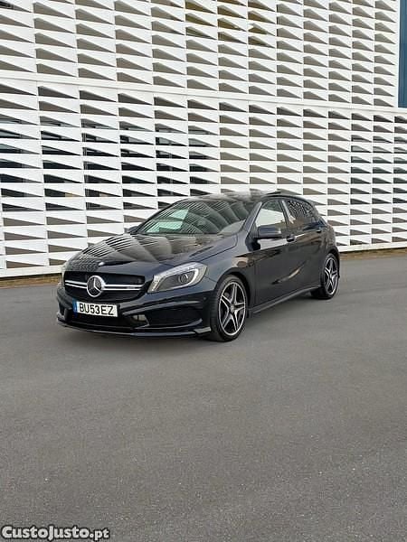 Preto Usado 2013 Mercedes A200 AMG line Citadino | € 14.999 (Bom preço) - Imagem 1/1