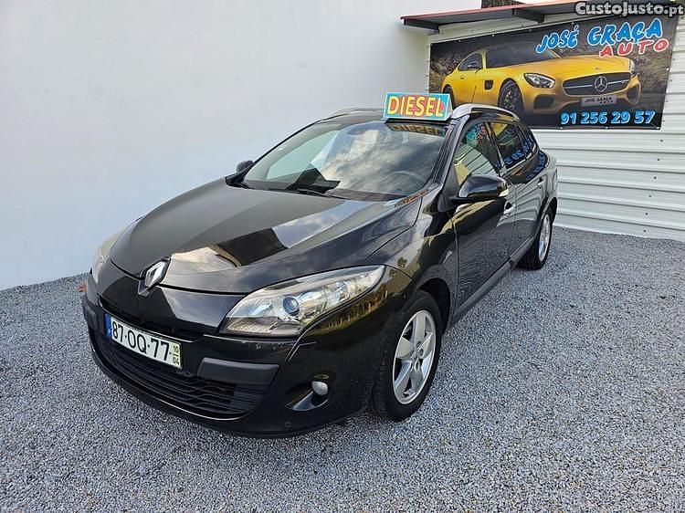 Preto Usado 2010 Renault Mégane GrandTour Carrinha | € 3.950 (Bom preço) - Imagem 1/1