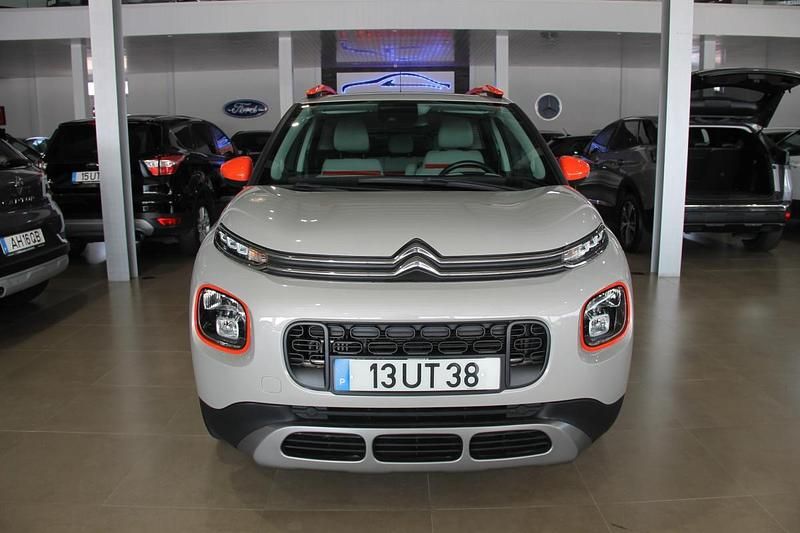 Cinzento Usado 2018 Citroën C3 Aircross SUV | € 12.500 (Preço justo) - Imagem 1/4