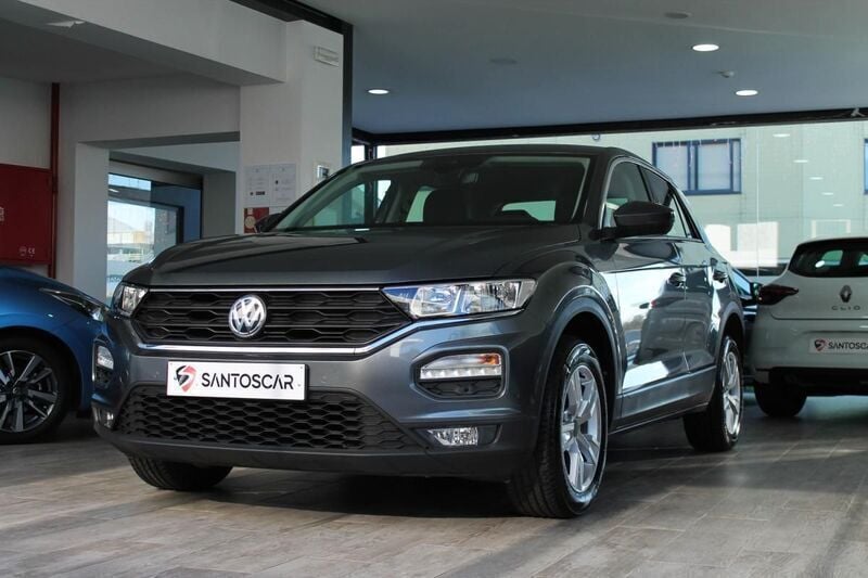 Cinzento Usado 2019 VW T-Roc SUV | € 17.900 (Preço justo) - Imagem 1/4