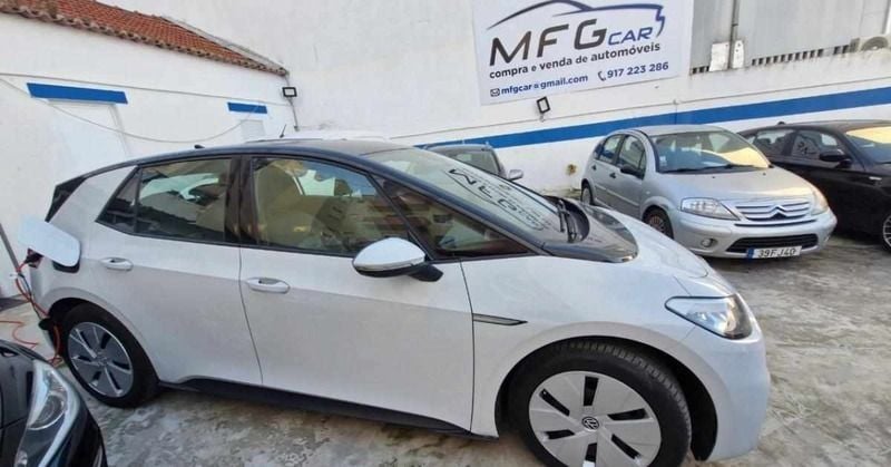 Branco Usado 2021 VW ID.3 Citadino | € 18.990 (Bom preço) - Imagem 1/4