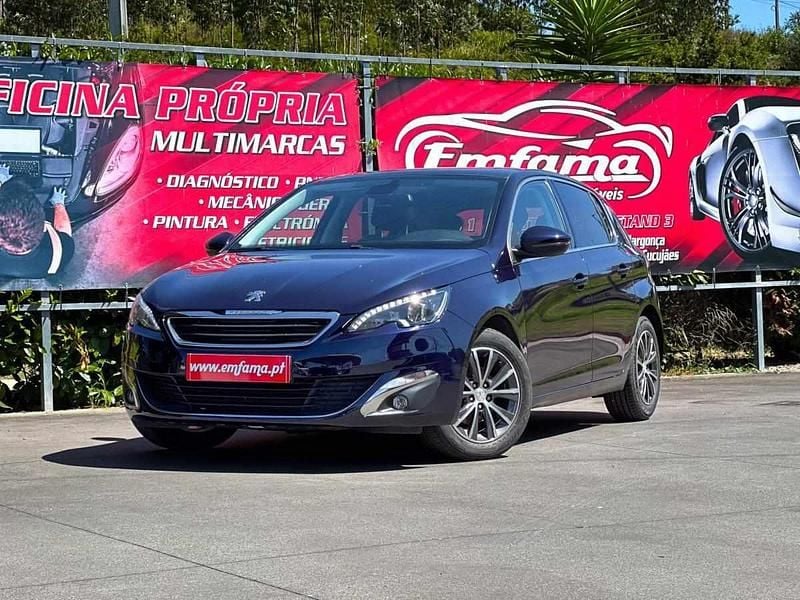 Azul Usado 2014 Peugeot 308 Access | € 10.950 (Preço justo) - Imagem 1/4