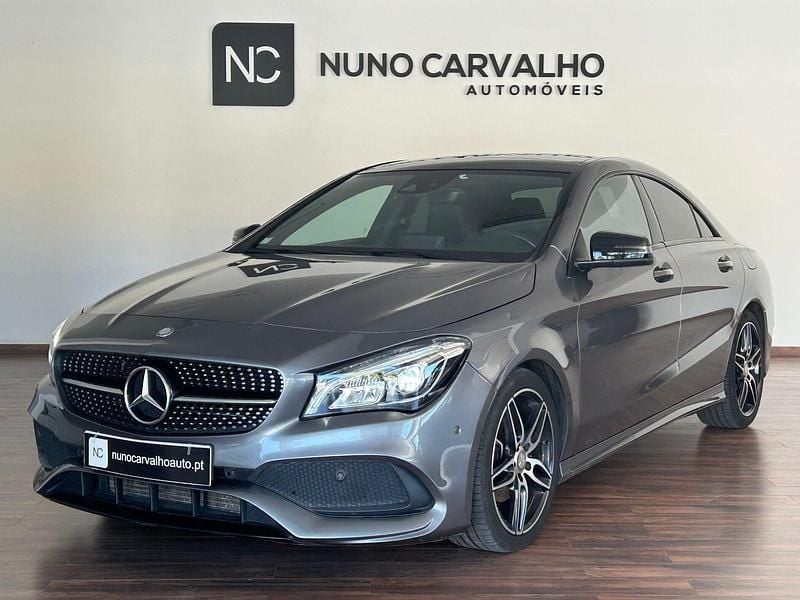 Cinza Usado 2016 Mercedes CLA180 AMG line Sedan | € 22.950 (Preço elevado) - Imagem 1/4