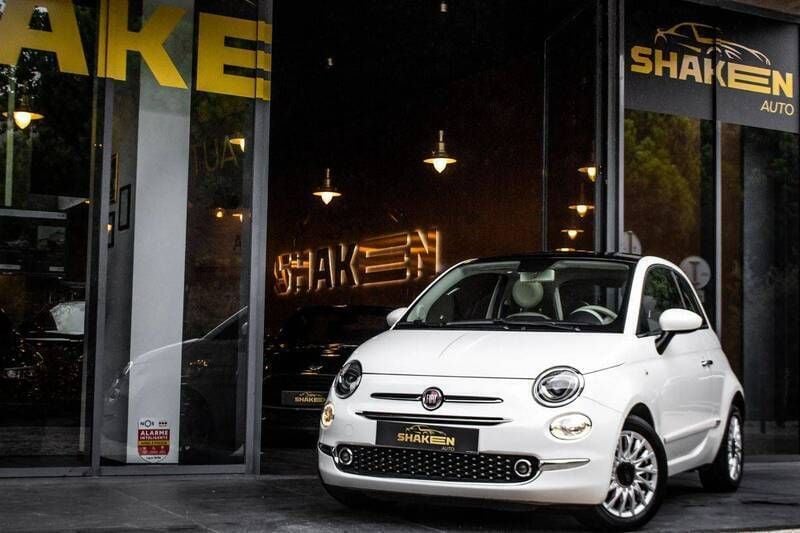 Branco Usado 2019 Fiat 500 Lounge Citadino | € 11.990 (Preço justo) - Imagem 1/4