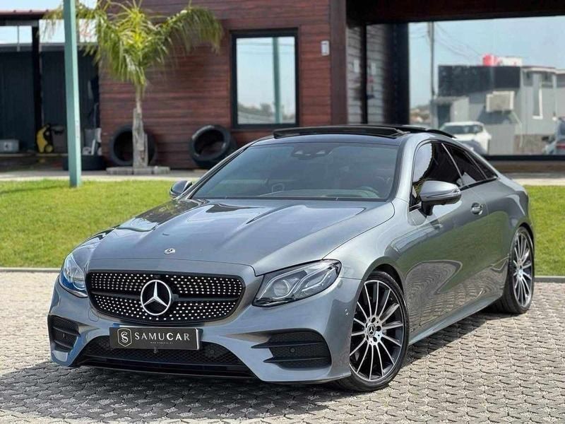 Cinzento Usado 2018 Mercedes E220 Coupé | € 38.990 (Super Preço) - Imagem 1/4