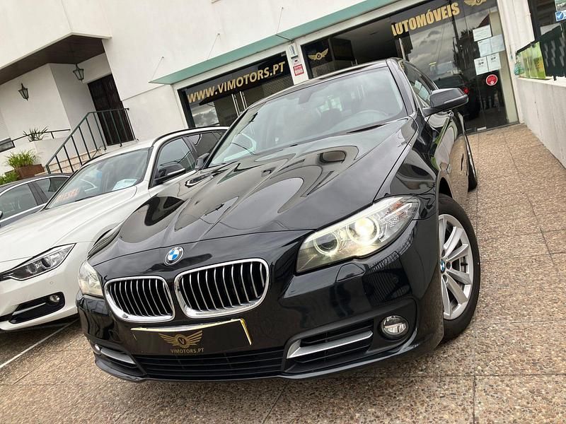 Preto Usado 2013 BMW 520 Sedan | € 15.950 (Preço justo) - Imagem 1/4
