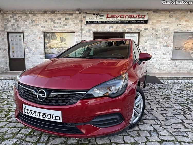 Usado Opel Astra GS Line 130 HP (95 kW) 2020 Vermelho Citadino