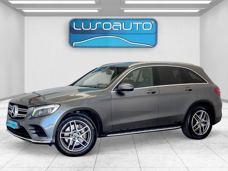 Cinza Usado 2018 Mercedes GLC250 AMG line SUV | € 36.900 - Imagem 1/4