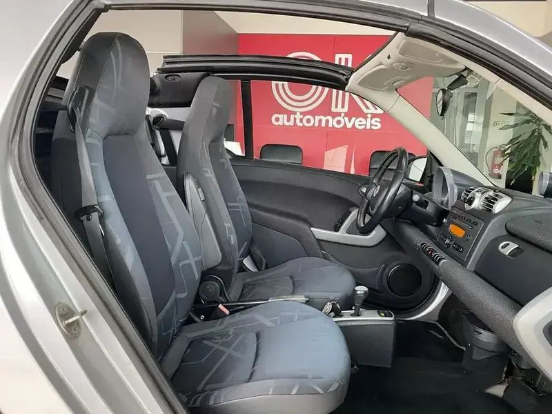 Usado Smart ForTwo Cabrio Pure 71 HP (52 kW) 2009 Cinzento Cabrios