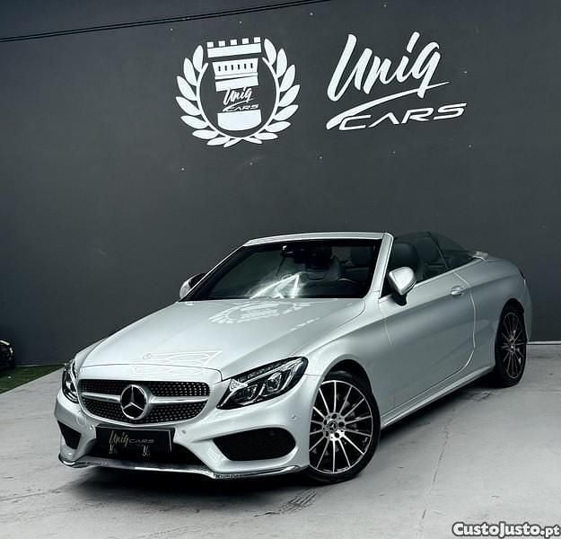 Cinza Usado 2017 Mercedes C250 AMG Cabrios | € 33.990 (Preço justo) - Imagem 1/1