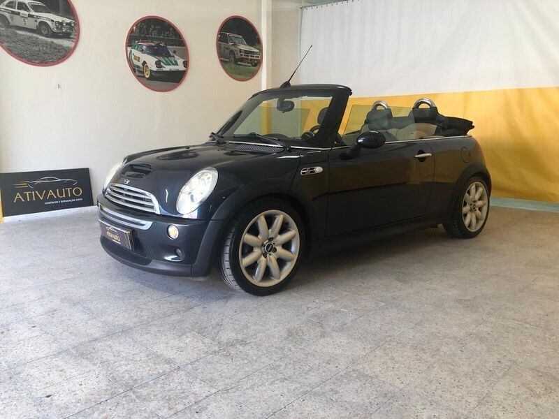 Preto Usado 2006 Mini Cooper S Cabriolet Cabrios | € 9.750 - Imagem 1/4