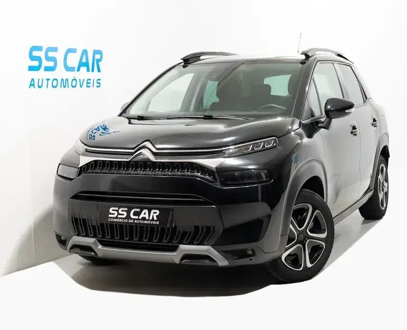 Preto Usado 2021 Citroën C3 Aircross PureTech SUV | € 12.980 (Super Preço) - Imagem 1/4