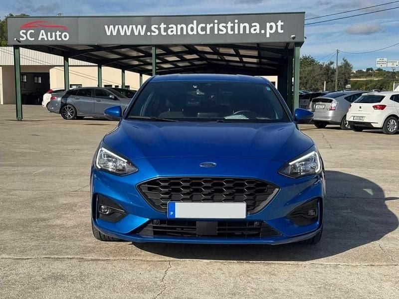 Azul Usado 2022 Ford Focus Citadino | € 17.900 (Bom preço) - Imagem 1/4