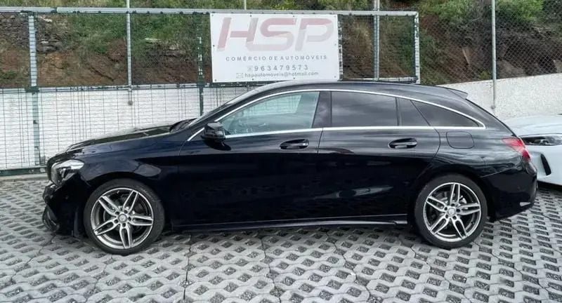 Usado Mercedes CLA200 AMG 136 HP (100 kW) 2017 Preto Carrinha
