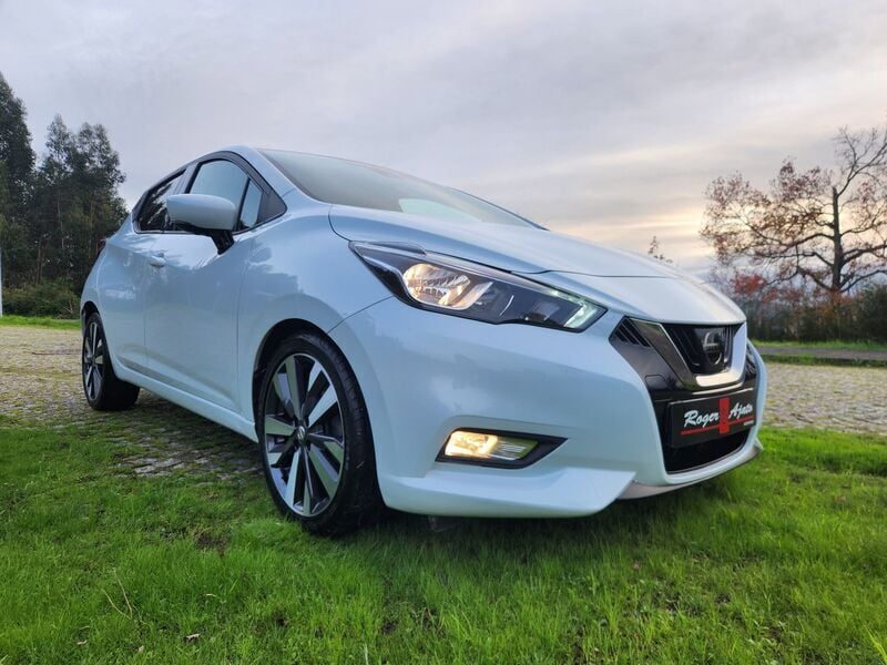 Usado Nissan Micra S 90 HP (66 kW) 2017 Branco Citadino