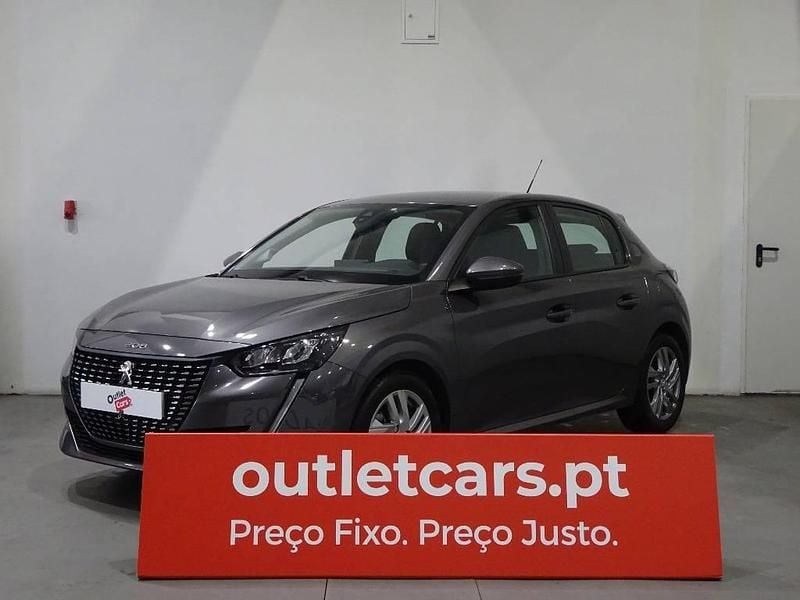 Cinzento escuro Usado 2020 Peugeot 208 Active Citadino | € 11.750 (Bom preço) - Imagem 1/4