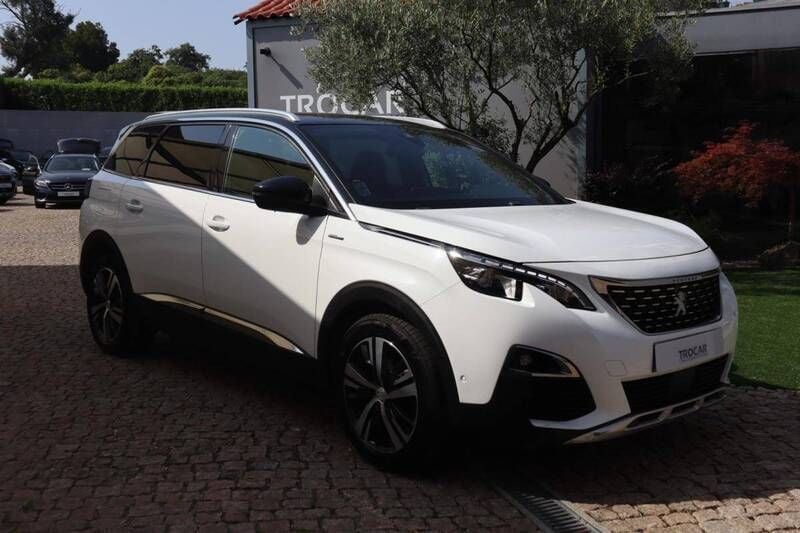 Branco Usado 2018 Peugeot 5008 GT-line Monovolume | € 23.950 (Preço elevado) - Imagem 1/4