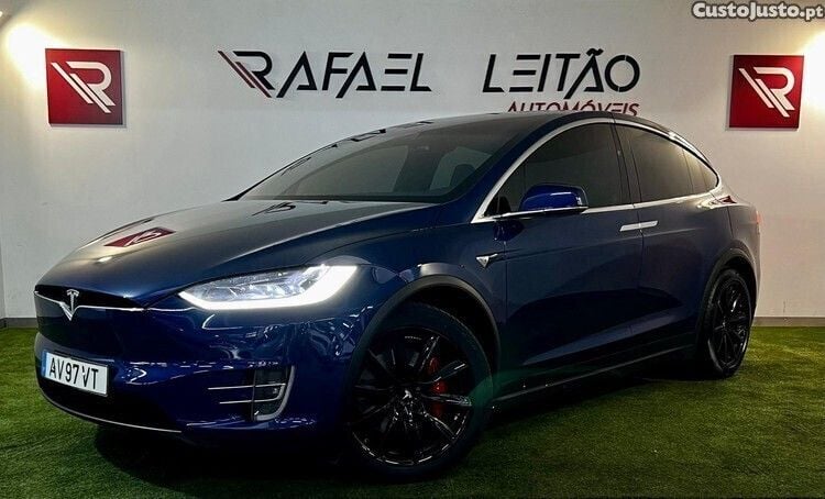 Azul Usado 2018 Tesla Model X SUV | € 34.500 (Super Preço) - Imagem 1/1