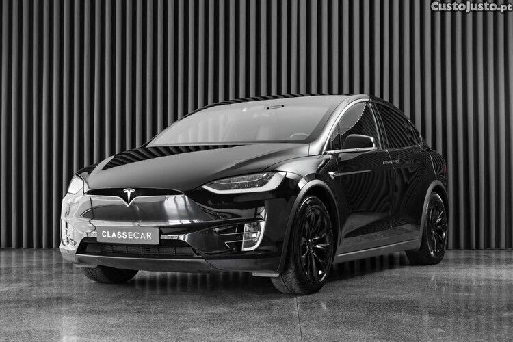 Preto Usado 2018 Tesla Model X SUV | € 33.950 (Preço justo) - Imagem 1/1