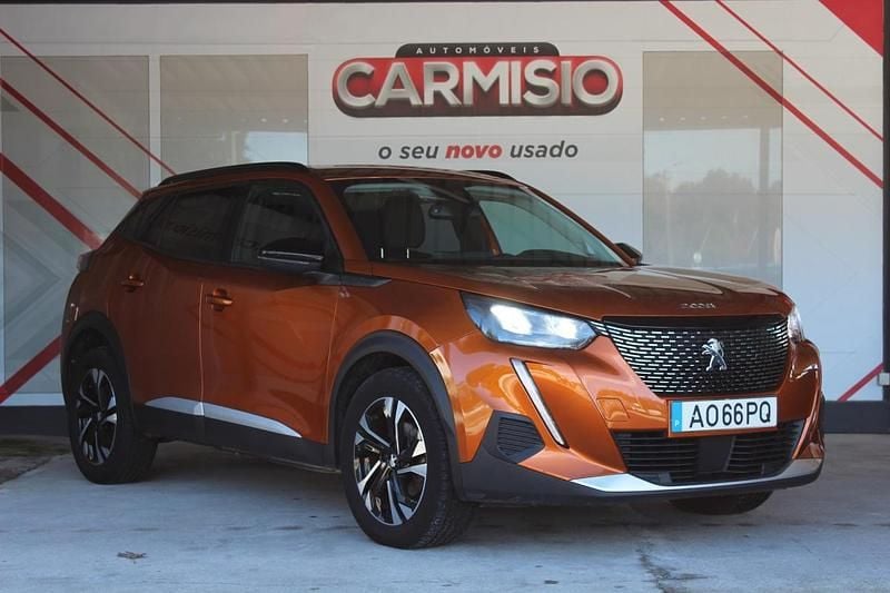 Laranja Usado 2022 Peugeot 2008 Allure SUV | € 14.900 (Super Preço) - Imagem 1/4