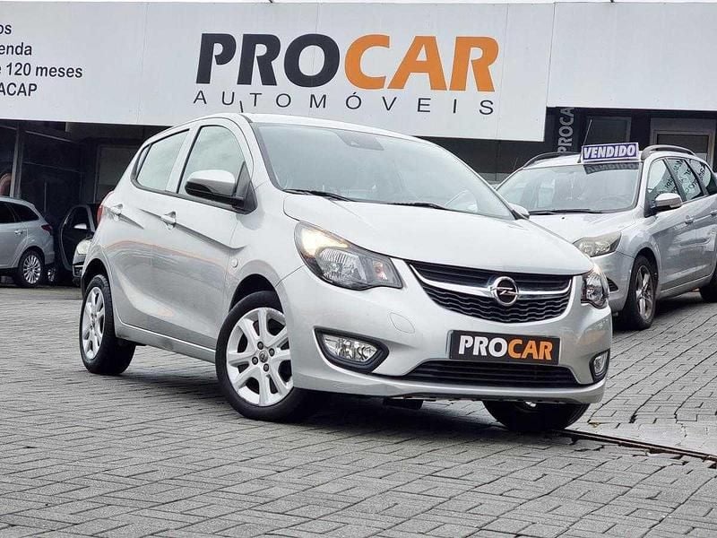 Cinzento Usado 2016 Opel Karl Citadino | € 8.900 (Preço justo) - Imagem 1/4